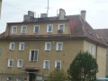 Zateplení a fasáda bytového domu v Sulejovicích před a po rekonstrukci