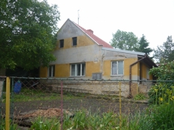 Rekonstrukce fasády rodinného domu (před)